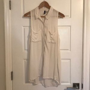 Divided by H&M white blouse